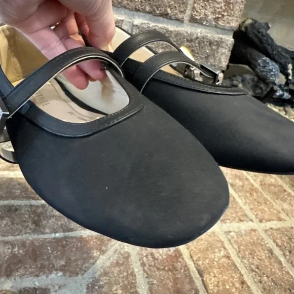 Journee Women's Florene Black Double Buckle Mary Jane Comfort Flats Sz 8.5 #224 - Picture 10 of 16